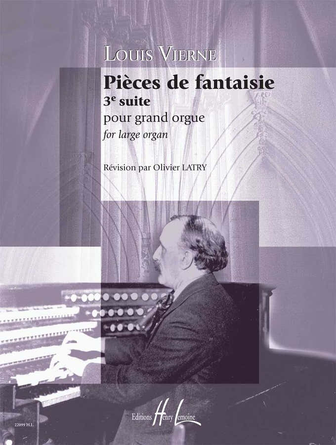 Vierne - Pièces De Fantaisie Op.54 (3) - Orgel