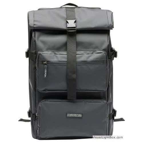Magma Rolltop-Rucksack III Schwarz