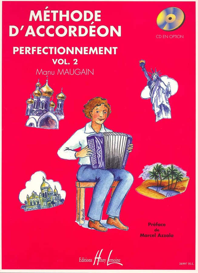 Maugain Manu - Akkordeonmethode Vol.2 - Akkordeon