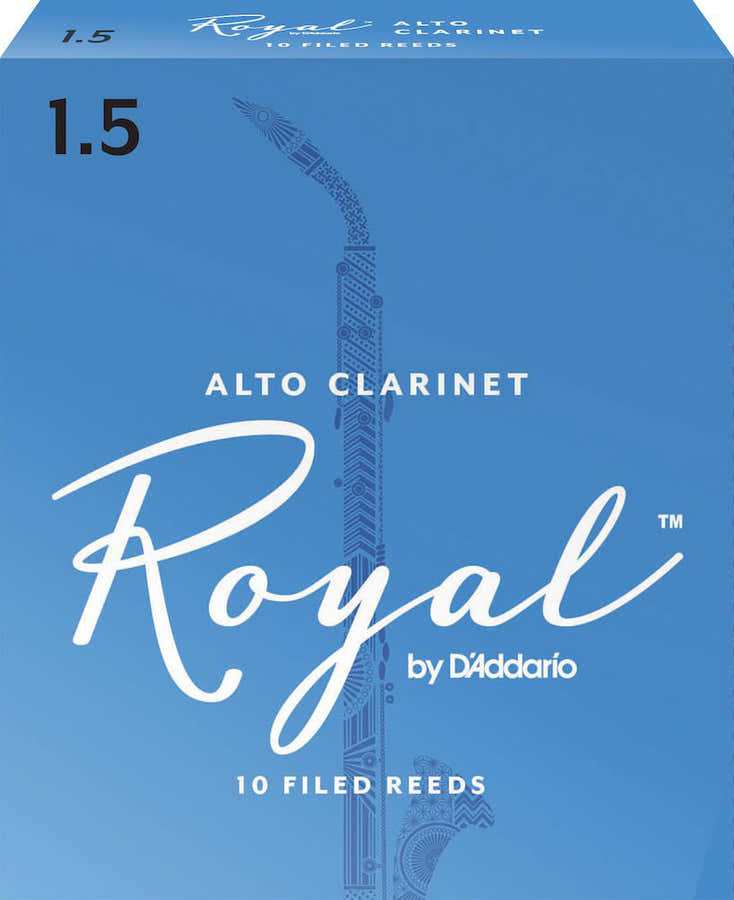 RDB1015 - RICO ROYAL ALTO KLARINETTE BLTTER FORCE 1.5 BOX OF 10