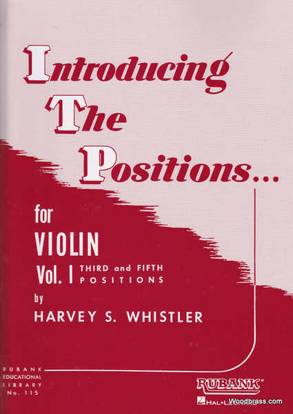Whistler H. - Introducing The Position Vol. 1 - Violon