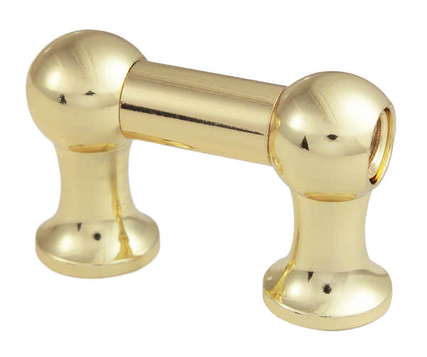 Sparedrum Rohrspannböckchen - 25mm - Goldfarben - Einseitig (X1)