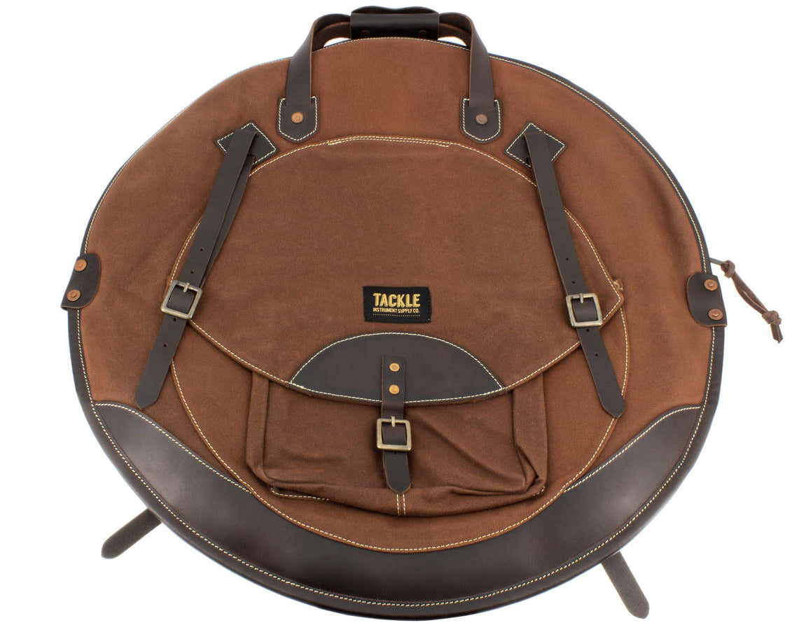 Cymbal-Rucksack 22" - Braun
