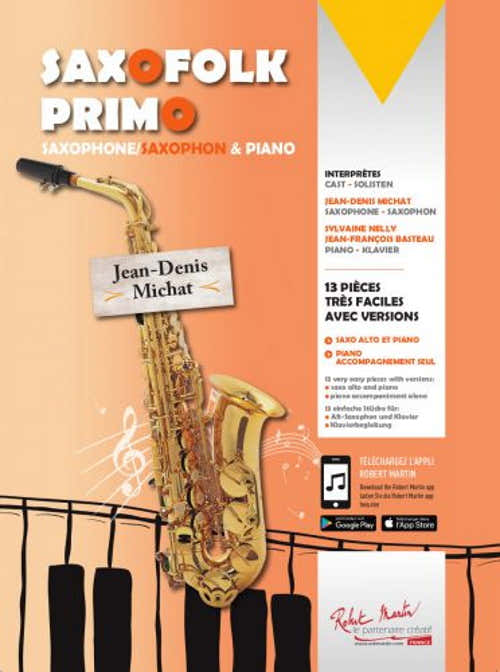 MICHAT J. D. - SAXOFOLK PRIMO + CD - SAXOPHONE