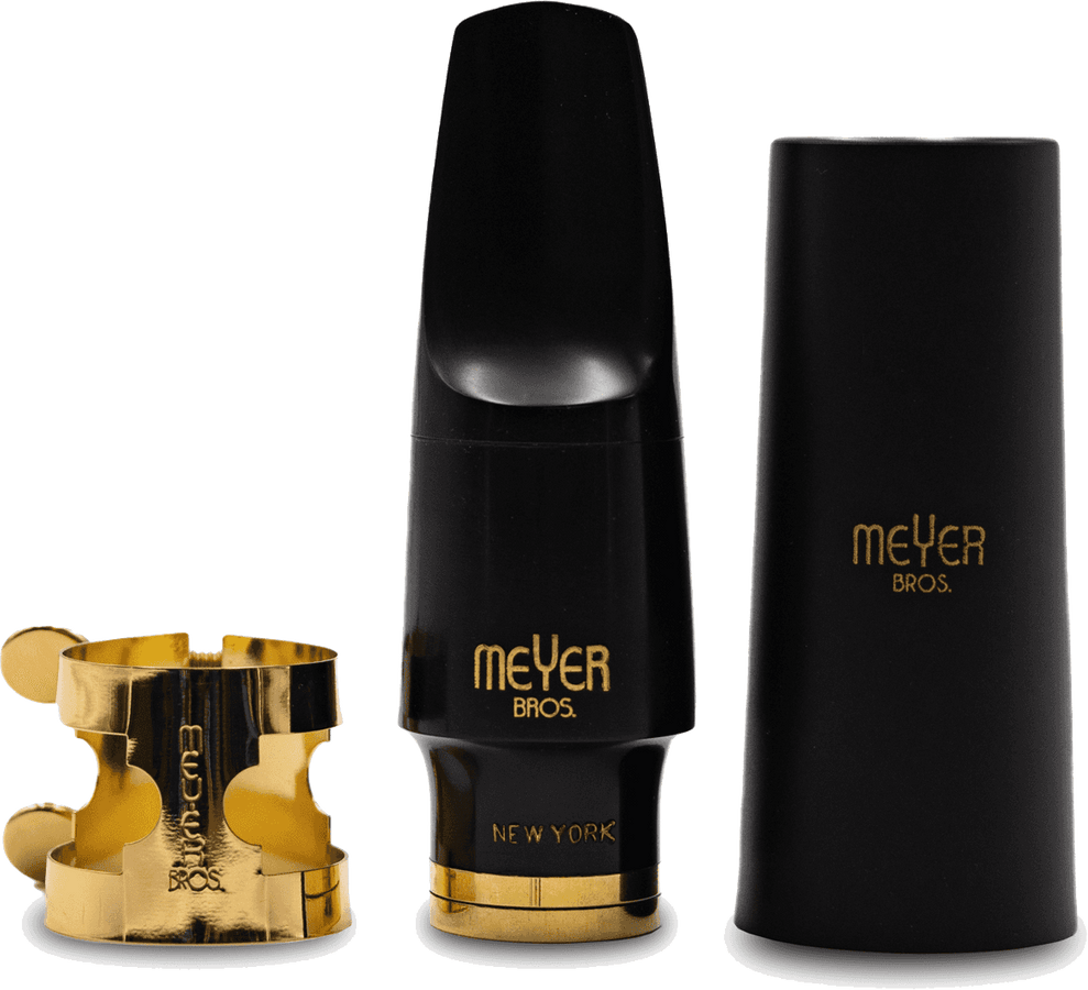 MEYER BROS NY HARD RUBBER ALTO SAX MOUTHPIECE OPENING 8