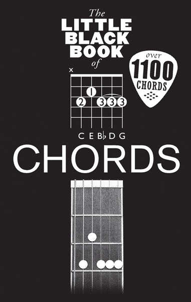 The Little Black Book Of Chords - Guitar