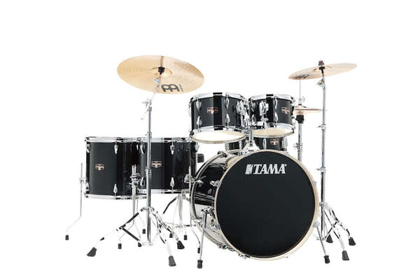 Tama IMPERIALSTAR STUDIO 22 DRUM KIT HAIRLINE BLACK