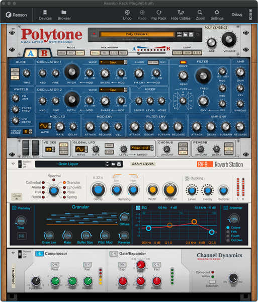 Reason Studios Reason Rack 14 Aktualisierung