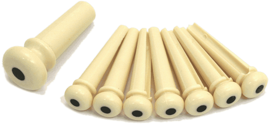 ACCESSORIES PARTS ACCESSORIES PINS WHITE BLACK DOT