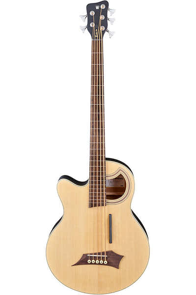 Warwick Bass Alien Standard 5 Line LH Natur satiniert