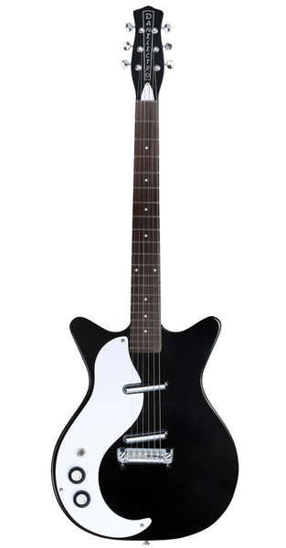 Danelectro 59M Nos+ LH Schwarz
