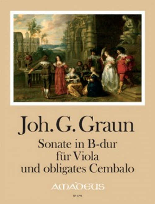 Graun J.G. - Sonate in B-Dur - Viola & Klavier
