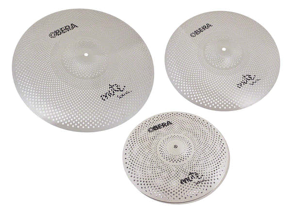 Obera Cymbals MUTE 3X SILENT CYMBALS SET - 14" 16" 20"