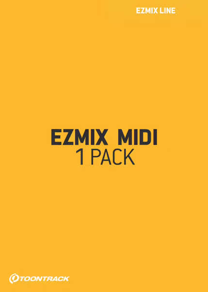 Toontrack EZmix MIDI-Paket