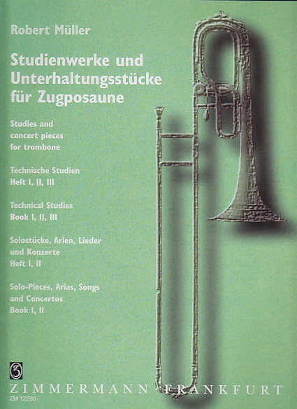 Muller Robert - Technische Studien Fur Posaune Vol .2 - Trombone