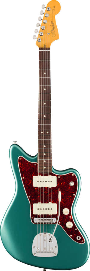 American Professional Classic Jazzmaster RW Verblasstes Sherwood Green Metallic