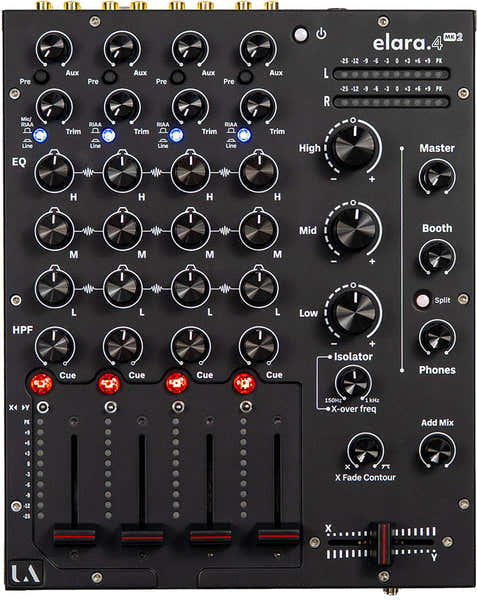 ELARA.4 MK2 4-CH Desktop DJ-Mixer