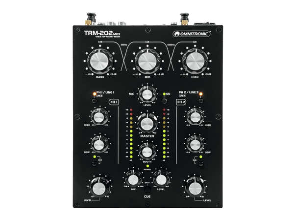OMNITRONIC DJ TRM-202MK3 - 2-KANAL-DREHMISCHER