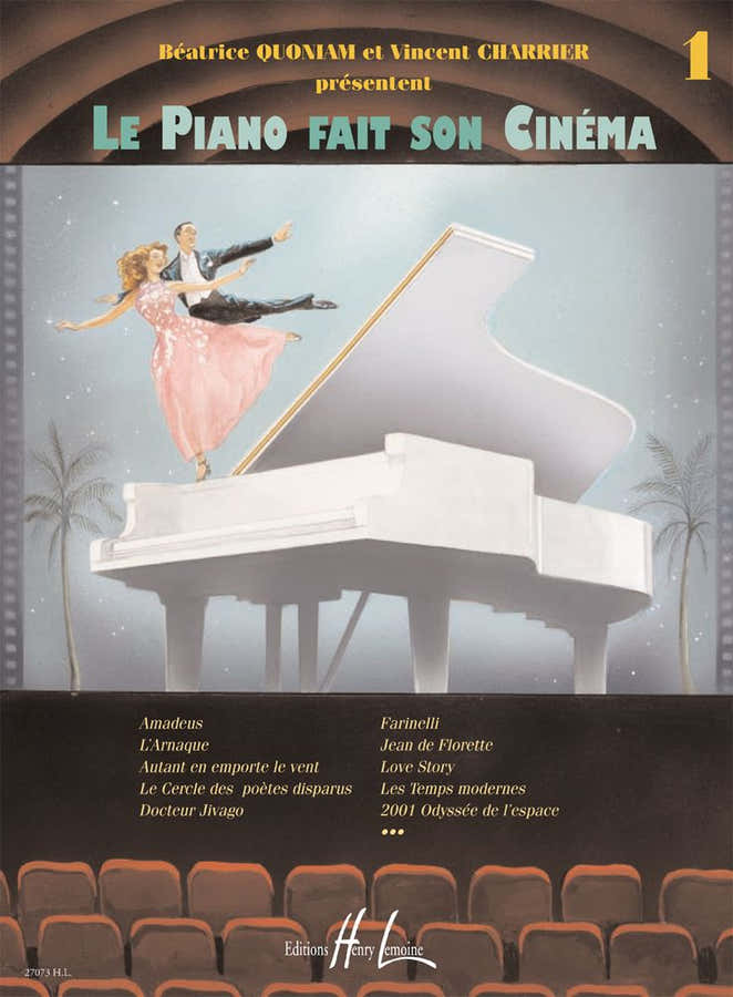 QUONIAM B. / CHARRIER V. - LE PIANO FAIT SON CINEMA VOL.1