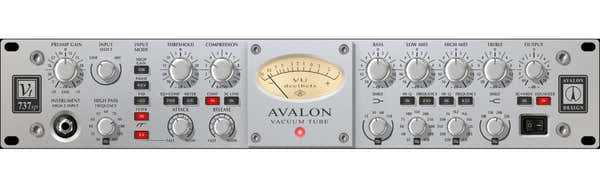 Universal Audio UAD Avalon VT-737 Röhren-Kanalzug