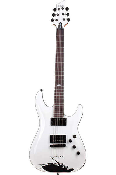 Schecter Signature Jerry Horton 25 Anni Weiß