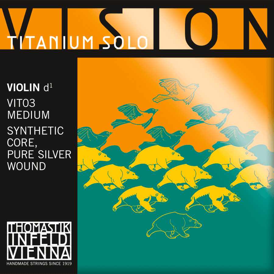 Vision Titanium Solo 4/4 - D Silber (3)