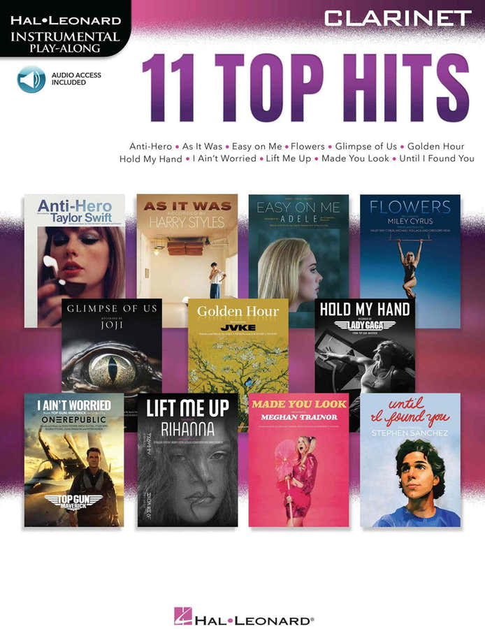 11 Top Hits for Clarinet