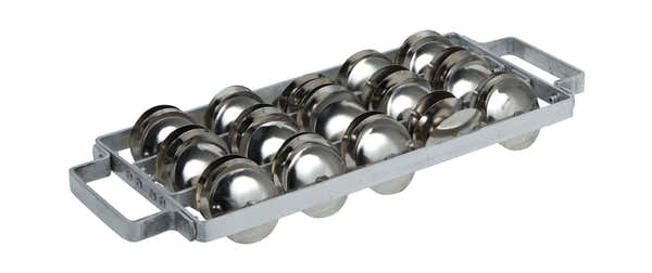 Contemporanea C-GP04 Rocar Pro-Serie Doppelt Aluminium Klein