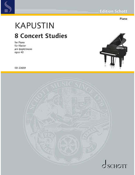 Kapustin - 8 Concert Studies Op. 40 - Piano