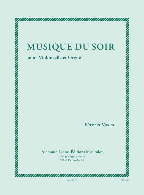 Abendmusik (7e/8e) für Violoncello und Orgel