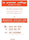Bourcier Jeanne - Erstes Solfeggio Vol.1 - Violinschlüssel