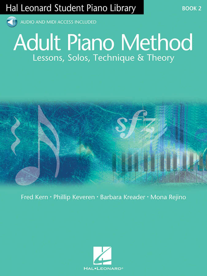 Hal Leonard Adult Piano Method Lessons Solos Technique And Theory+ 2audio En Ligne - Piano Solo