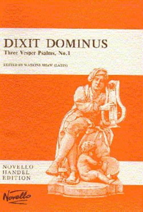HANDEL G.F. - DIXIT DOMINUS - VOCAL SCORE