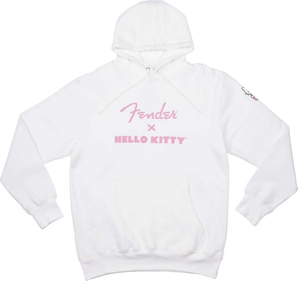 Hello Kitty Sl Logo Hoodie,Wt S