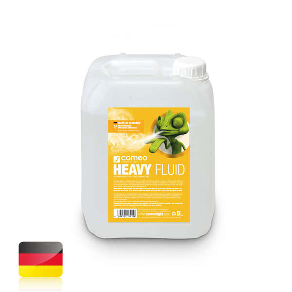 Cameo SCHWERE FLSSIGKEIT 5L - SEHR HOHE DICHTE UND SEHR LANGLEBIGE FLSSIGKEIT FR RAUCHMASCHINEN - 5 l