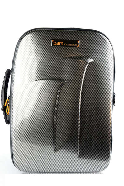 BAM Koffer für 2 B/A-Klarinetten New Trekking - Silber Carbon