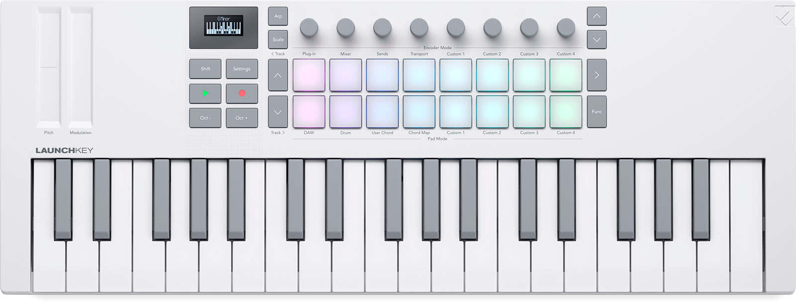 Launchkey Mini 37 MK4 Weiß
