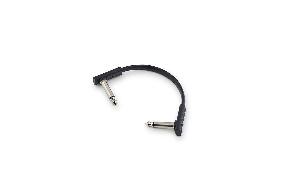 Flat-Patchkabel Schwarz 10cm