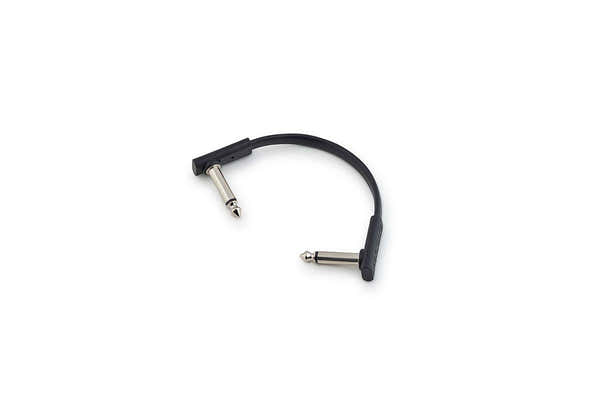 Flat-Patchkabel Schwarz 10cm