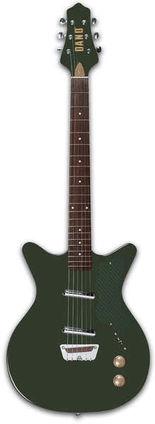 Danelectro Dan 0. Kühles Grün