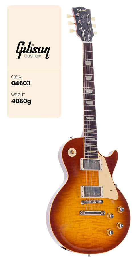 Les Paul Standard 1960 Reissue Vos Iced Tea Burst Cs Hrc - BLAGER