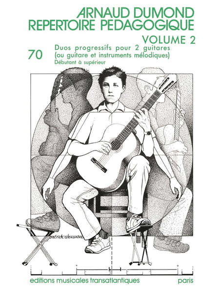 Transatlantiques Dumond Arnaud - Répertoire Pédagogique Vol.2 - Guitare