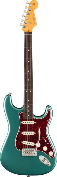 Fender American Professional Classic Stratocaster RW Verblasstes Sherwood Green Metallic