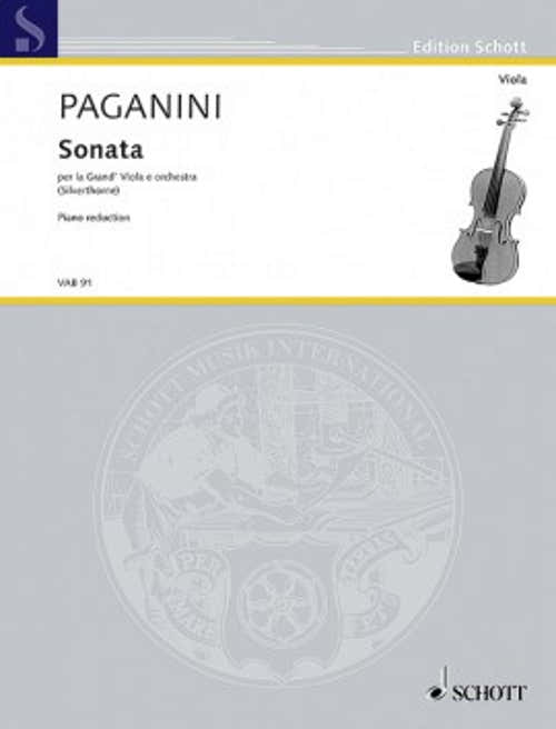 Paganini N. - Sonate - Bratsche und Klavier
