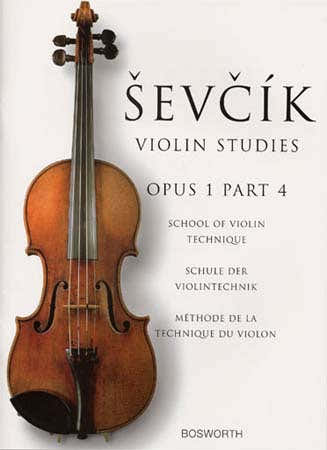 SEVCIK - VIOLIN STUDIES OP.1 PART 4 SCHOOL OF THE TECHNIQUE