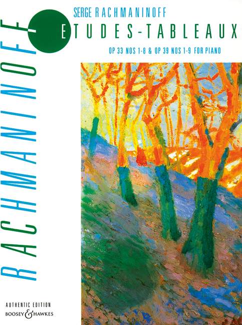Rachmaff Serge - Etudes-Tleaux Op 33 N° 1-8 Op 39 N° 1-9 Für Klavier