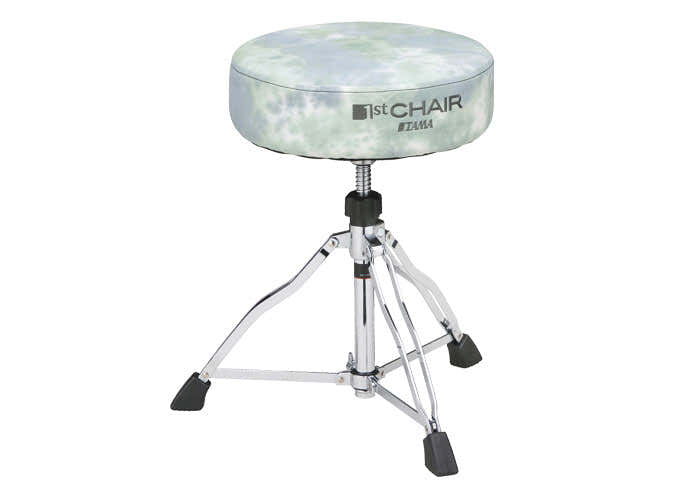HT430TDMG Schlagzeughocker 1ST Chair Round Rider Cool Mint Gray