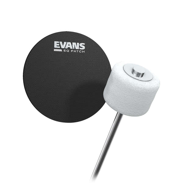 Evans EQPB1 - Patch Für Einzelpedal EQ Schwarzes Nylon