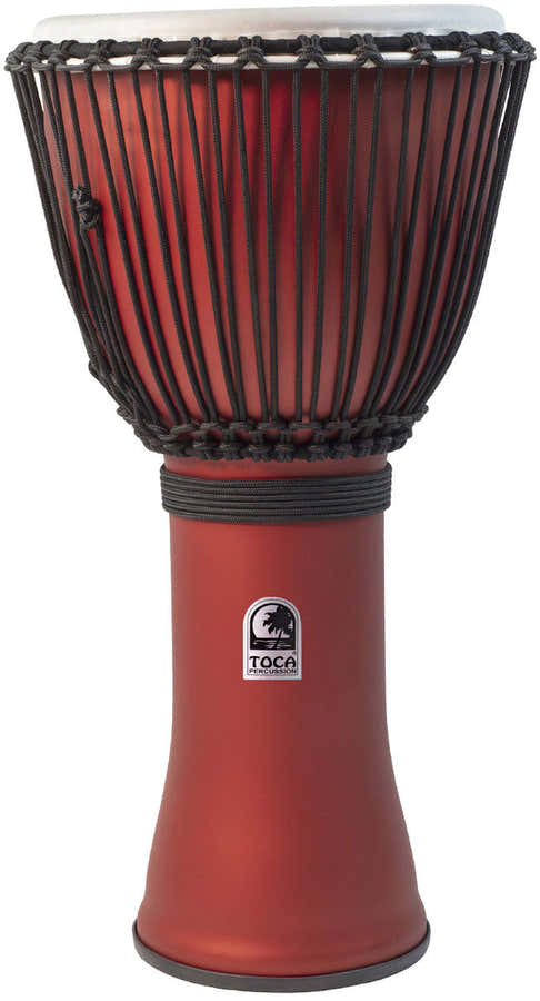 Djembe Freestyle Rope Tunned Matte red SFDJ-10 RR
