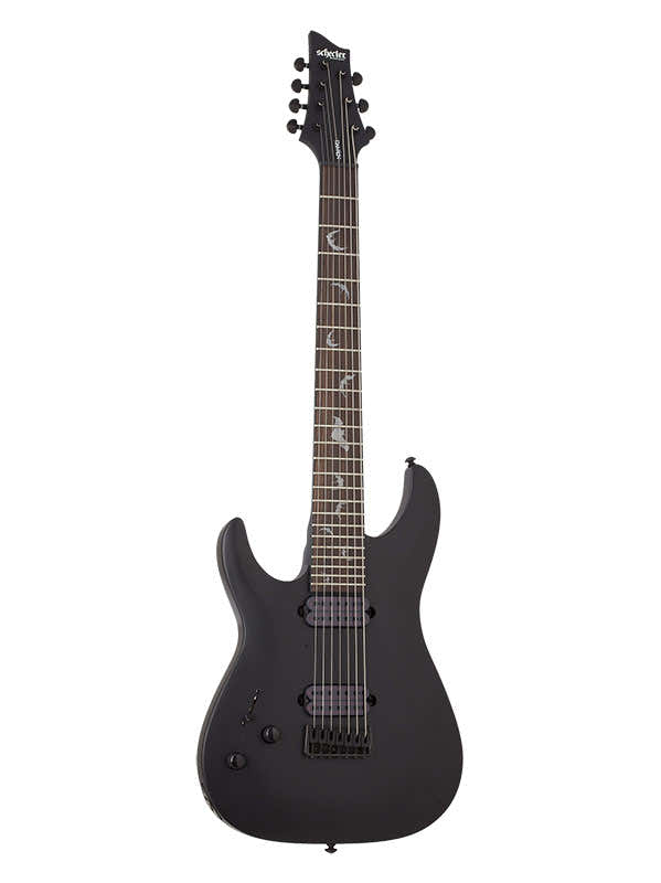 Damien 7 Lh Satin-Schwarz
